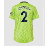 Manchester United Victor Lindelof #2 Fotballklær Tredjedrakt Dame 2022-23 Kortermet